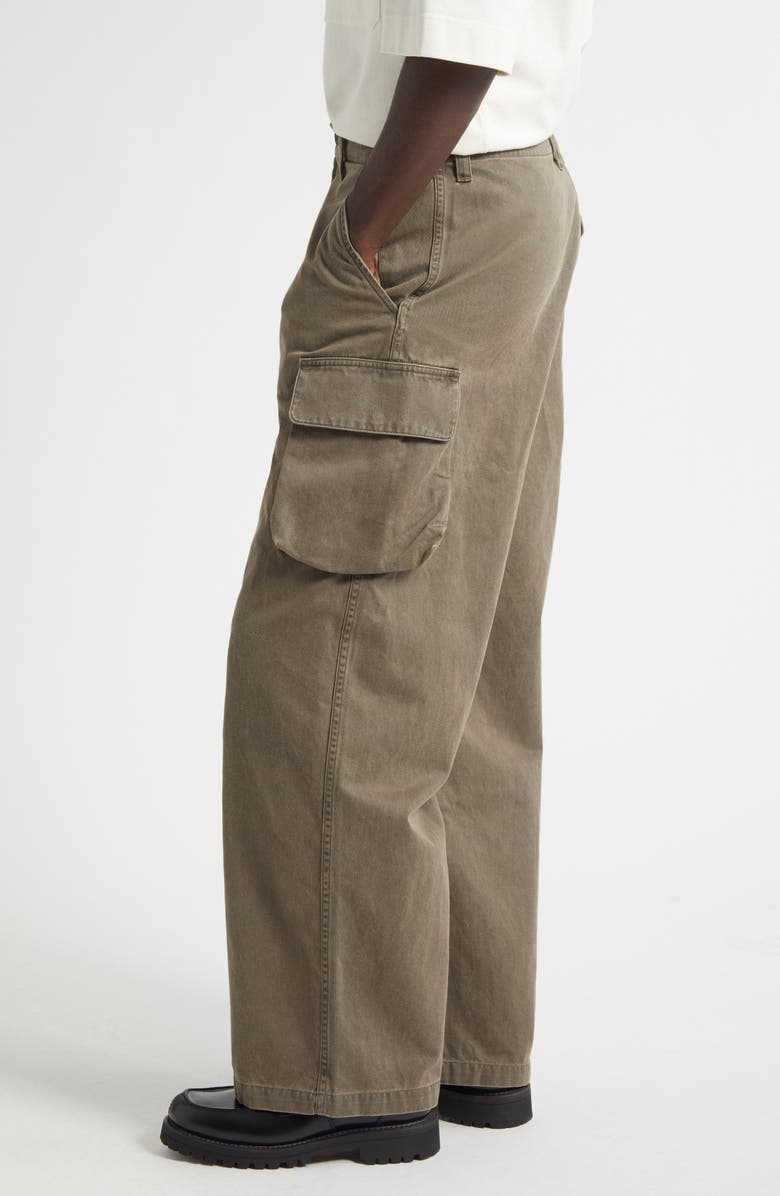 OUR LEGACY Mount Cotton & Hemp Cargo Pants, Alternate, color, Ditch Wash Out Twill