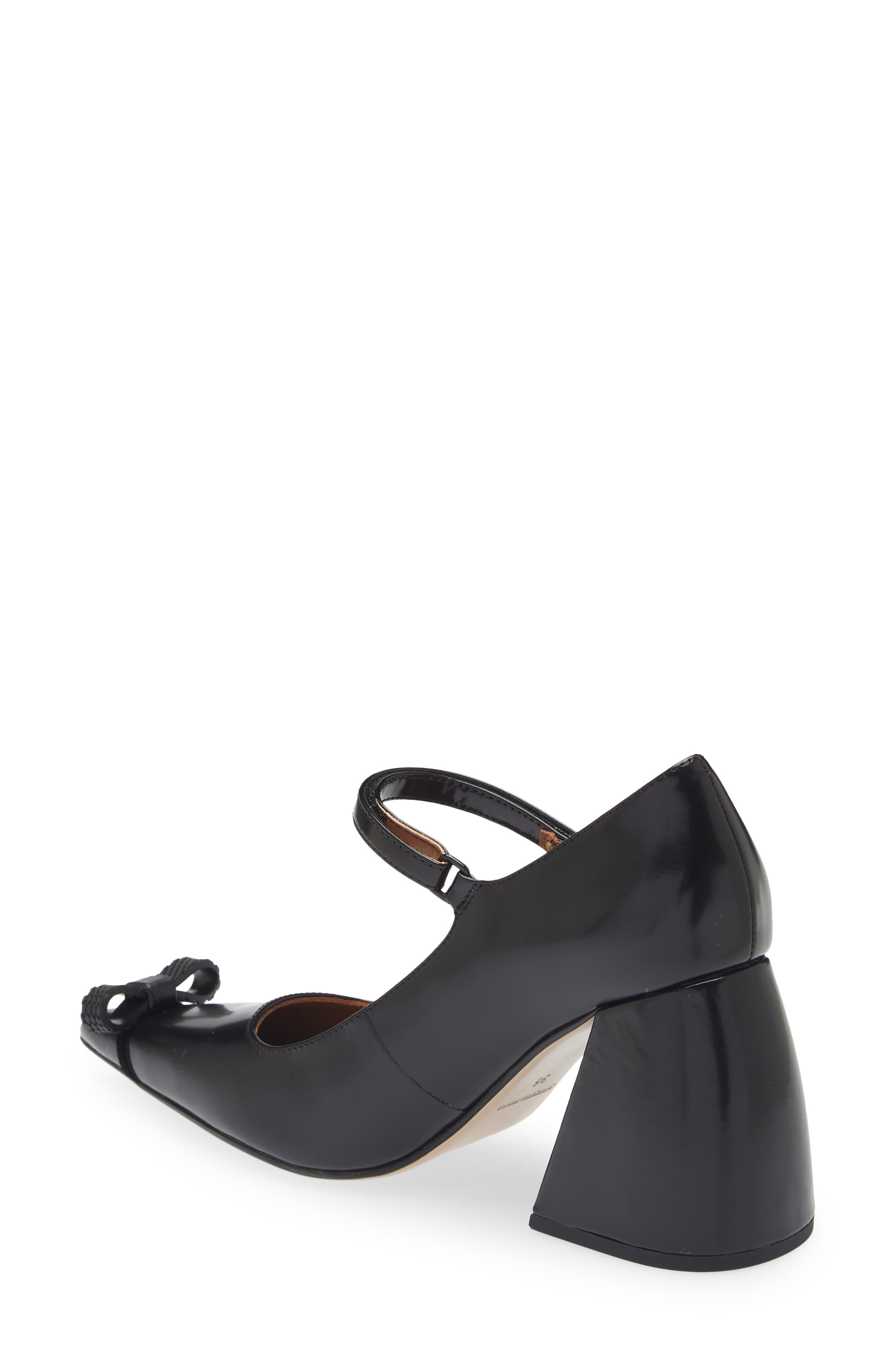 Shushu/Tong Bow Detail Pointed Toe Mary Jane Pump, Alternate, color, 