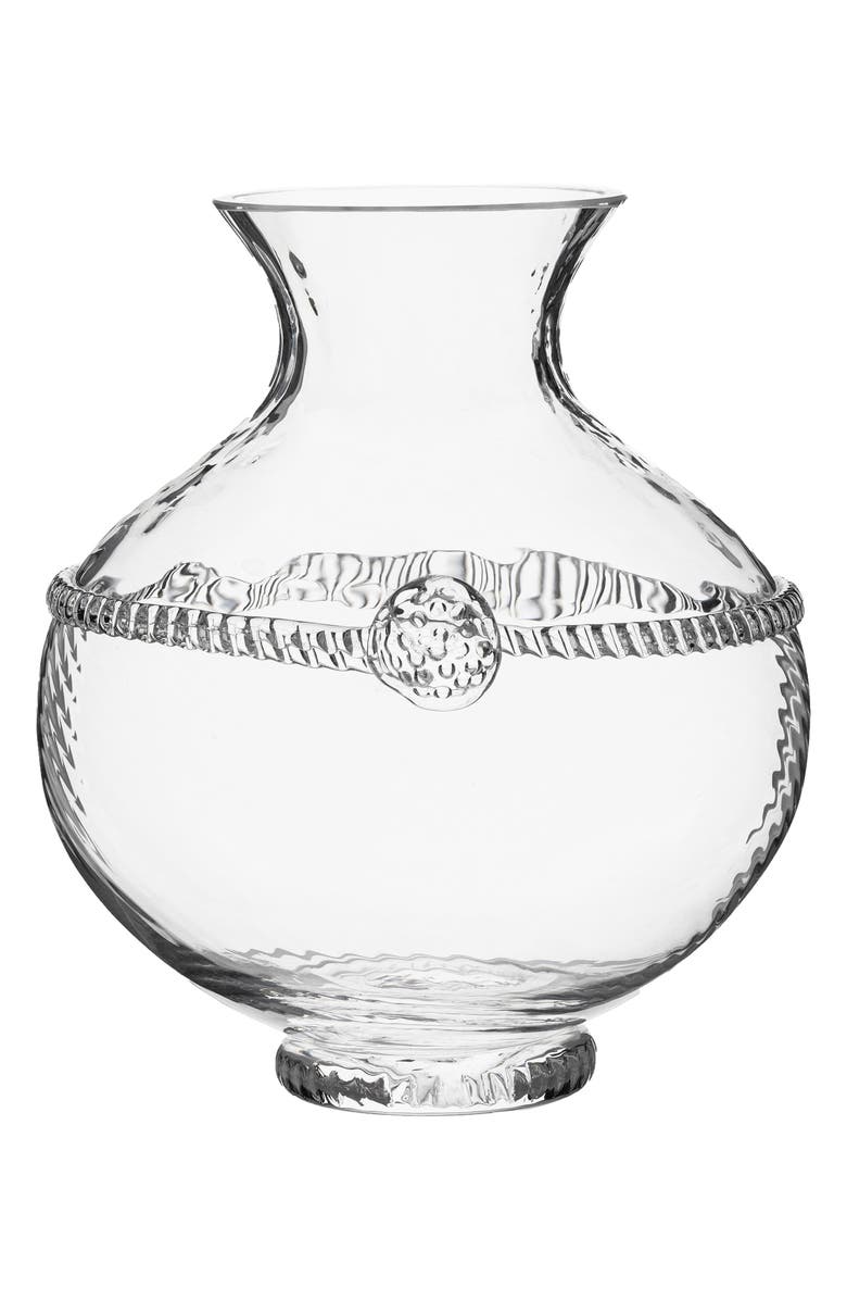 Juliska Graham Glass Vase, Main, color,