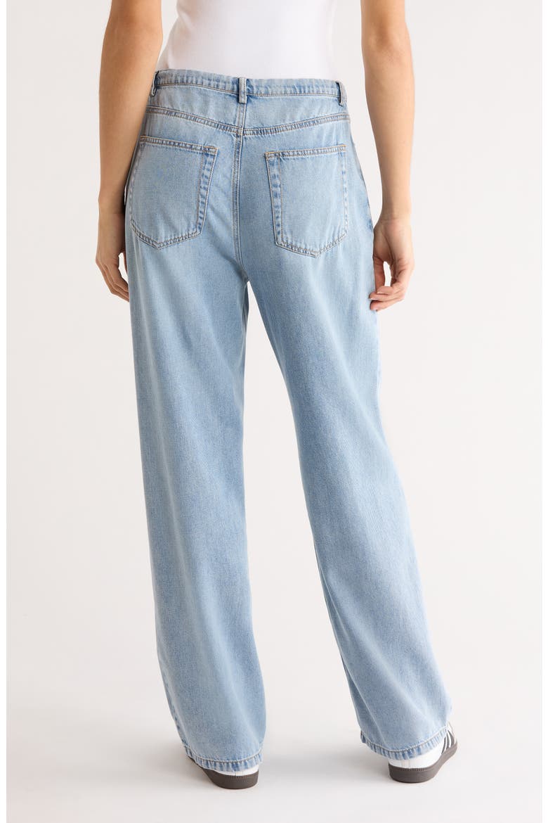 Normandie Straight Leg Jeans, Alternate, color, SUNKISSED BLUE