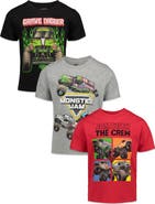 Monster Jam 3-Pack Short Sleeve T-Shirts