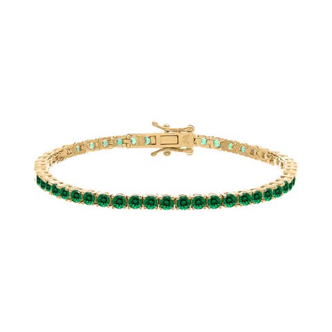 Colored Classic Tennis Bracelet