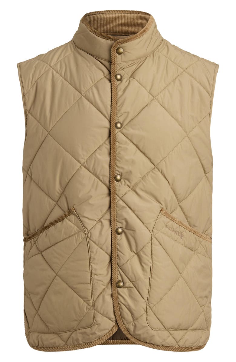 Polo Ralph Lauren The Hurston Water Repellent Quilted Utility Vest, Alternate, color, Desert Khaki