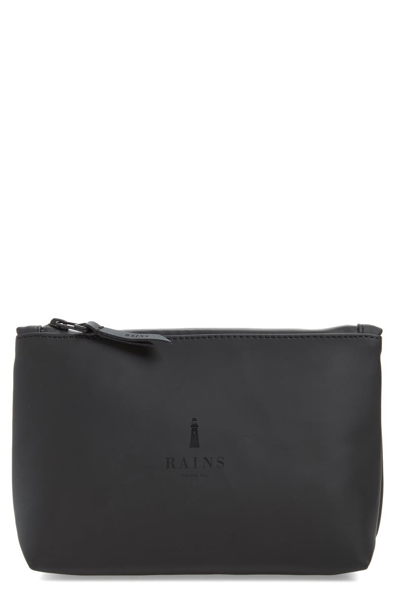 Rains Waterproof Cosmetics Bag, Main, color, 