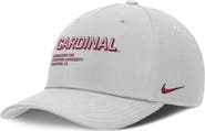 Nike Men's Nike Gray Stanford Cardinal 2025 Sideline Dust Pinched Rise Adjustable Hat