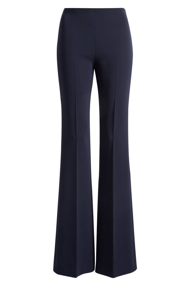 'Demitria - Admiral Crepe' Flare Leg Pants, Alternate, color, DEEP NAVY