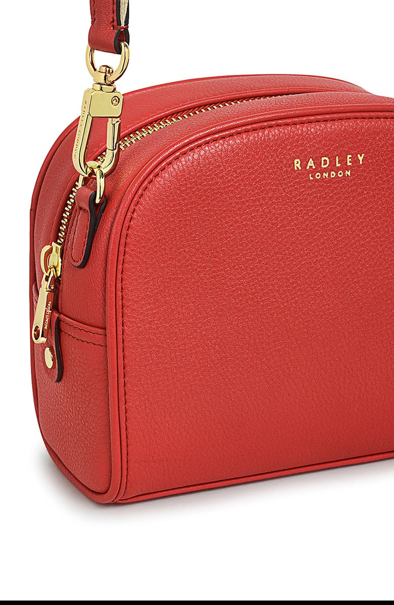 Radley Arden Crescent Crossbody Bag, Alternate, color, Lava