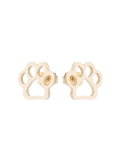 CharmedPaw Paw Print Stud Earrings