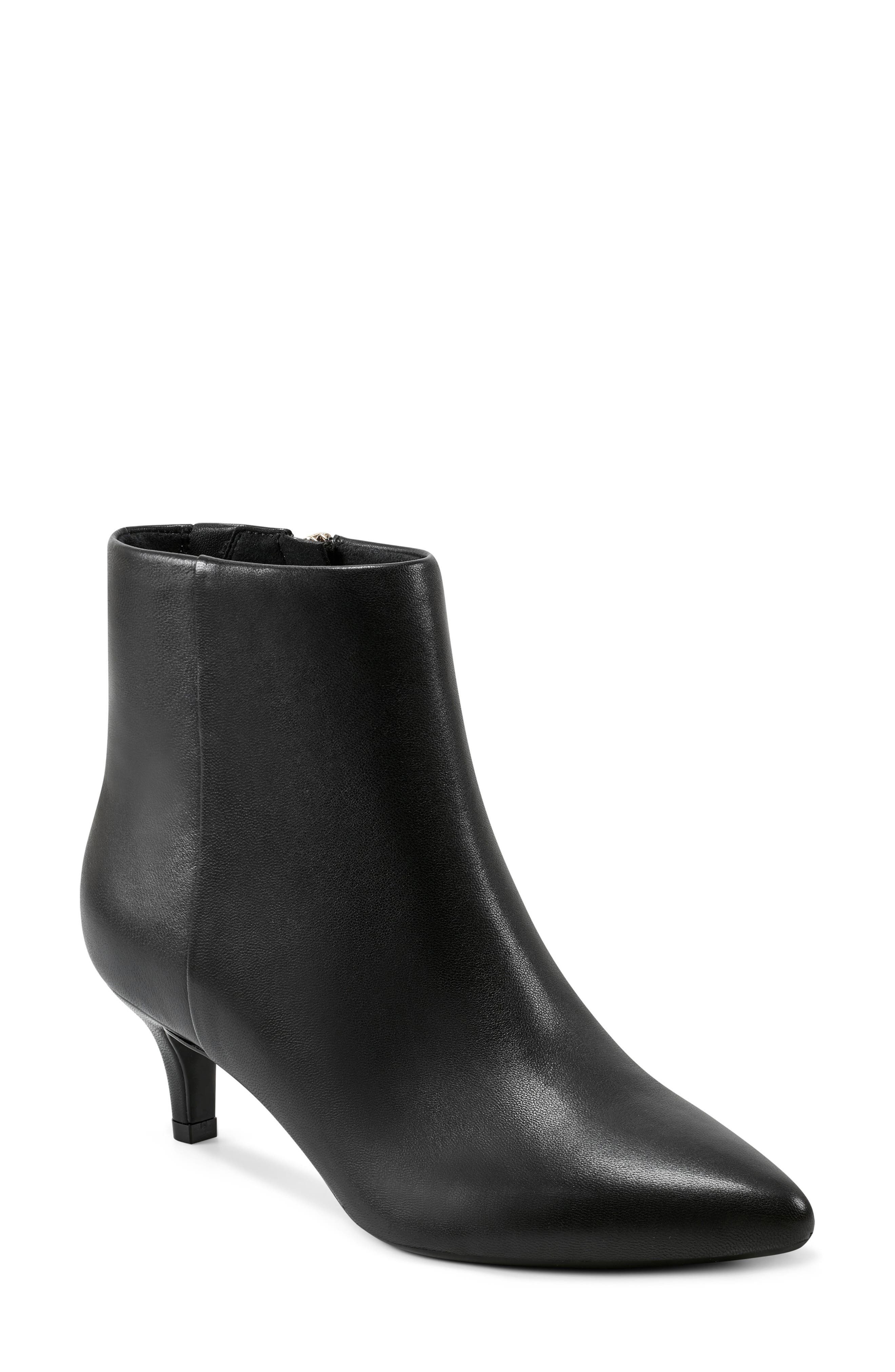 Easy Spirit Laina Pointed Toe Bootie in Black 