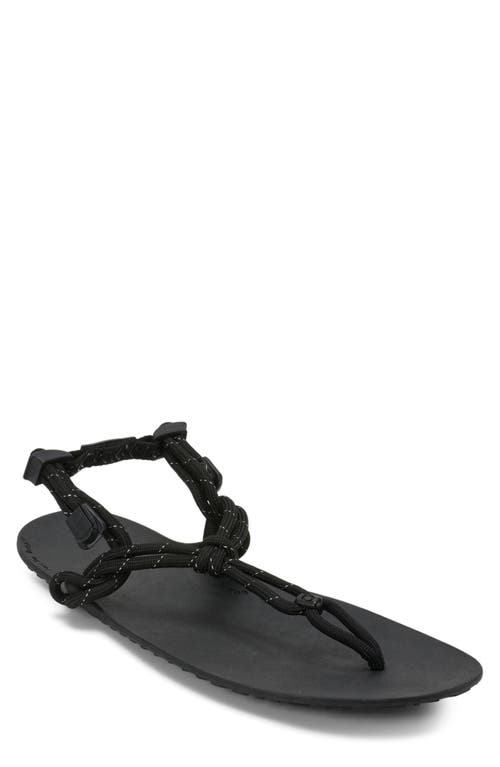 Xero Shoes Genesis Rope Style Barefoot Sandal In Black