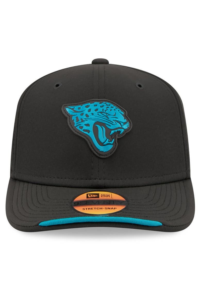Men's New Era Black Jacksonville Jaguars 2026 Sideline 9SEVENTY Adjustable Hat, Alternate, color, Black