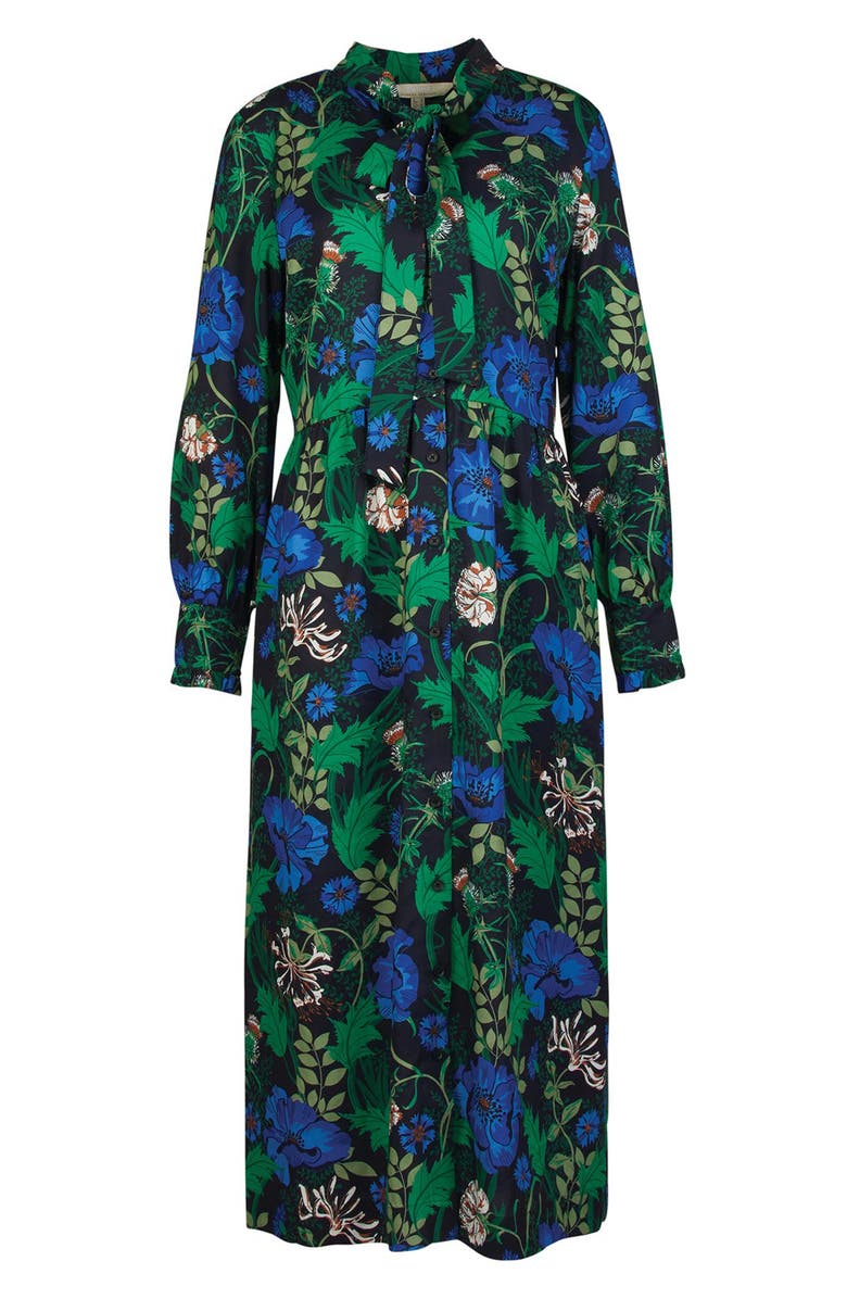 Barbour Alexandria Floral Long Sleeve Dress, Alternate, color, 