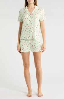 JACLYN Short Sleeve Top, Shorts & Pants Pajamas