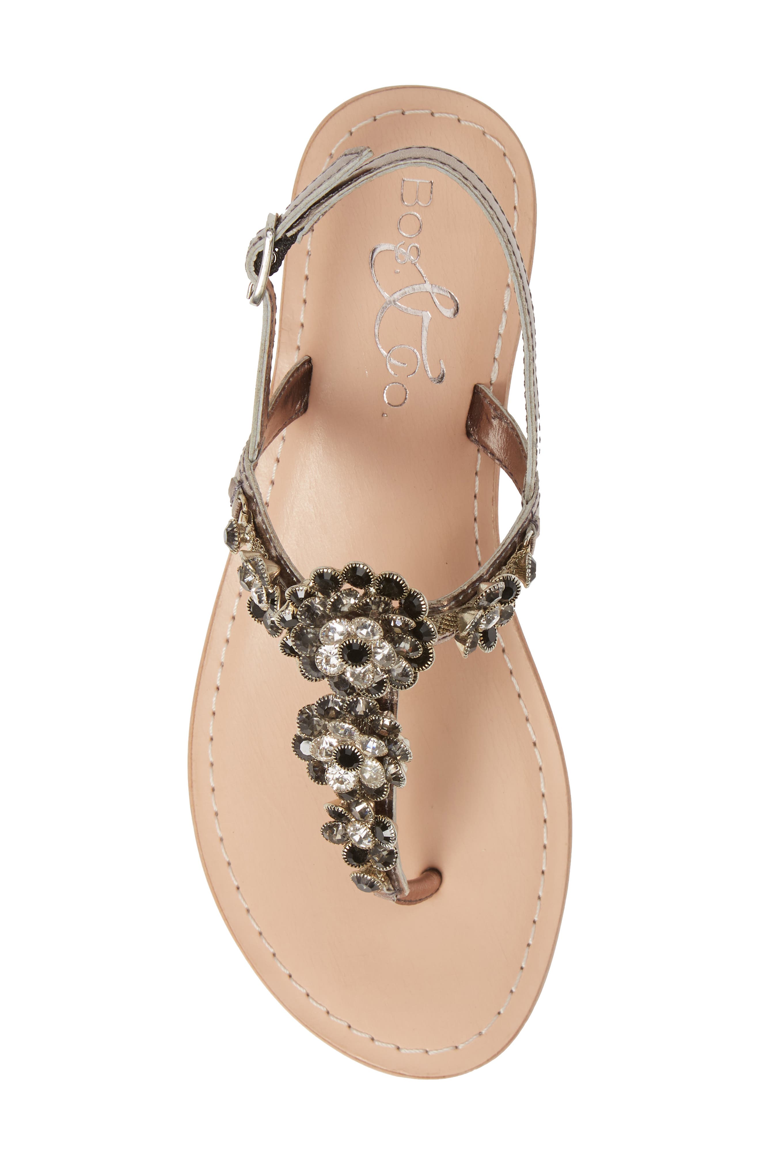Bos. & Co. Wyn Embellished Sandal, Alternate, color, 