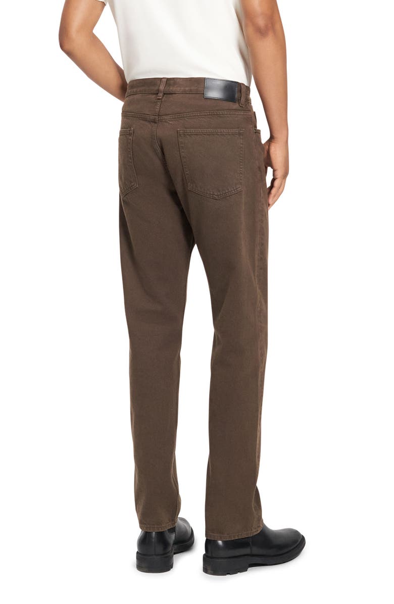 Theory Viggo Straight Leg Jeans, Alternate, color, Brown