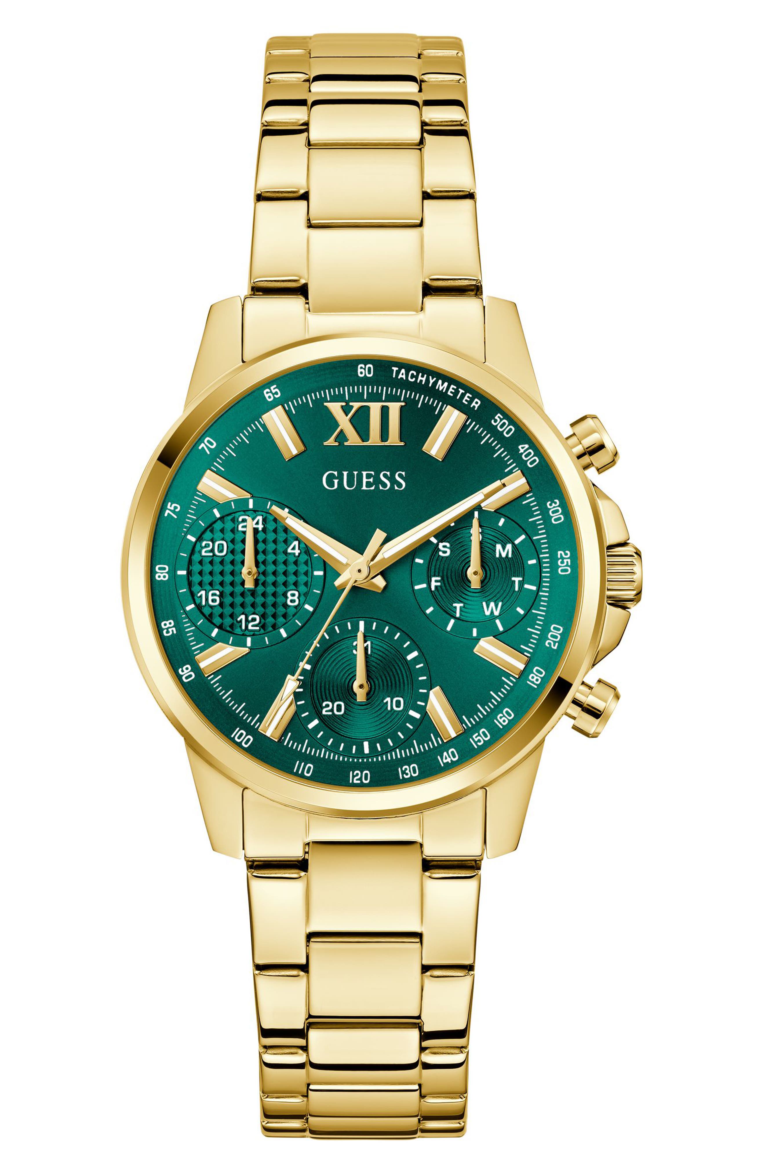 selected GOLD TONE/ GREEN