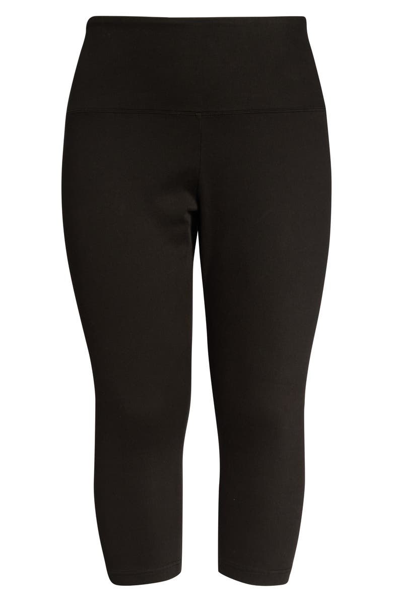 Lysse 'Lyssentials Denim Capri Leggings, Alternate, color, Black