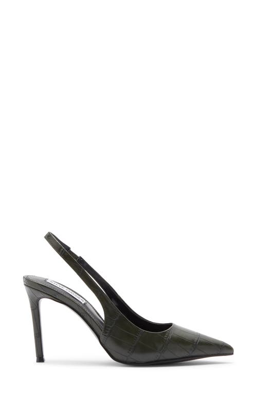 Steve Madden Juliya Slingback Pump In Green