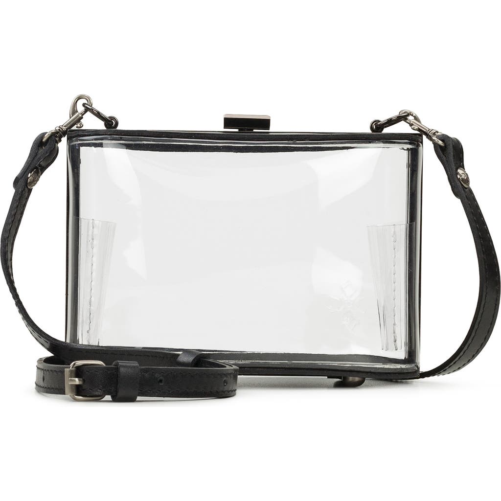 Patricia Nash Anselma Clear Frame Bag In Black