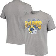 '47 Men's '47 Heathered Gray Los Angeles Rams Super Rival Team T-Shirt