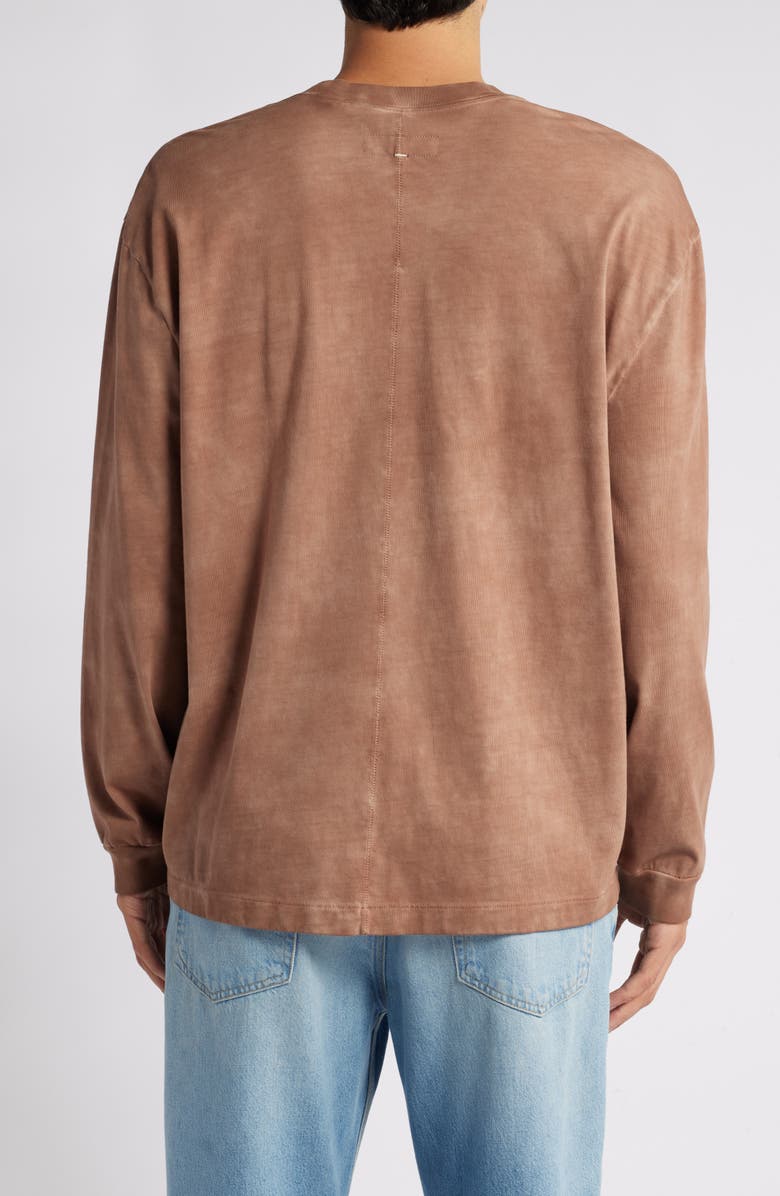 rag & bone Cliff Washed Tie Dye Long Sleeve T-Shirt, Alternate, color, 