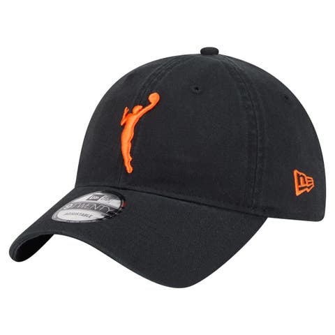 Unisex New Era Black WNBA Core Alt Logo 9TWENTY Adjustable Hat