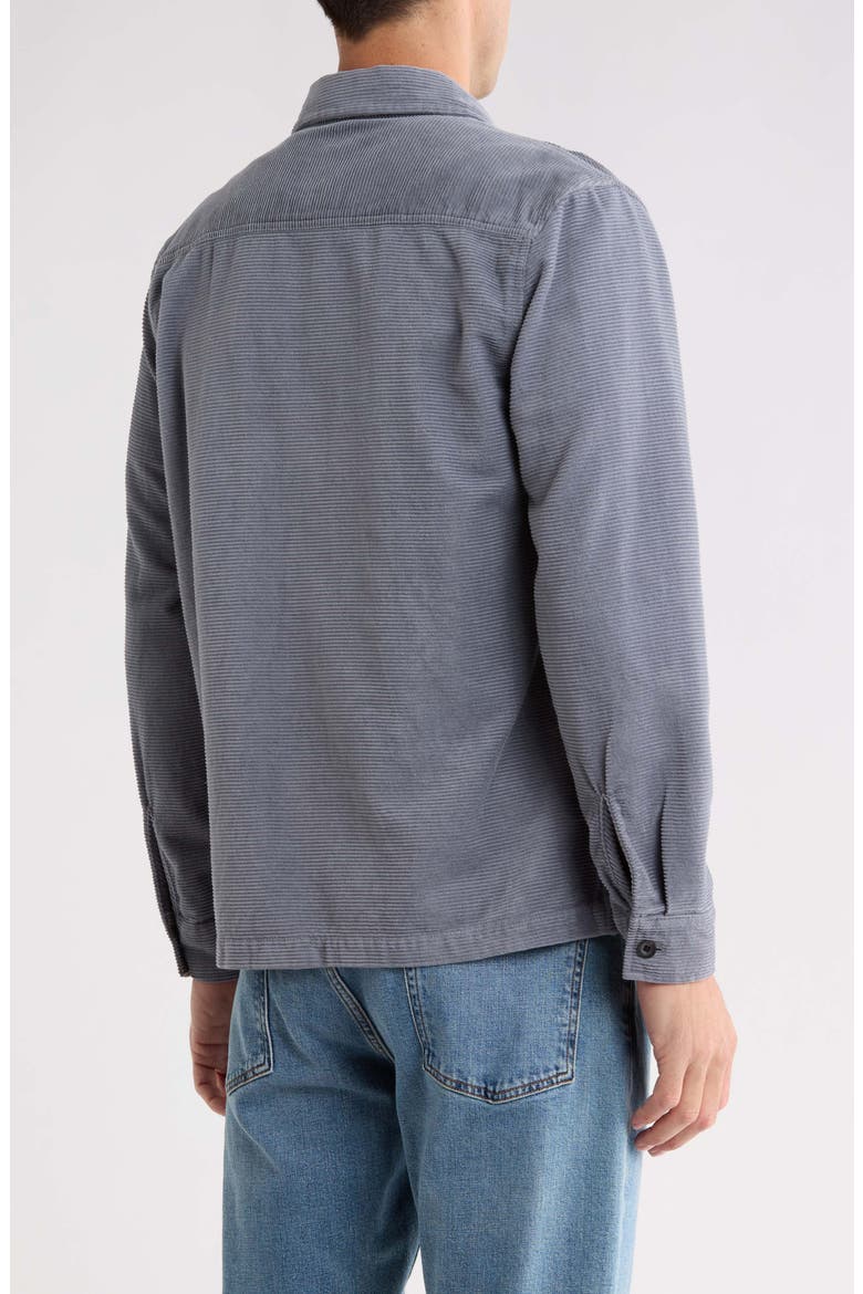 Corduroy Shirt Jacket, Alternate, color, BLUE SHADOW