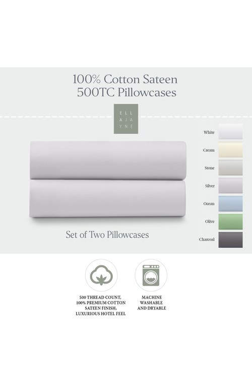Ella Jayne Home Cotton Pillow Protector