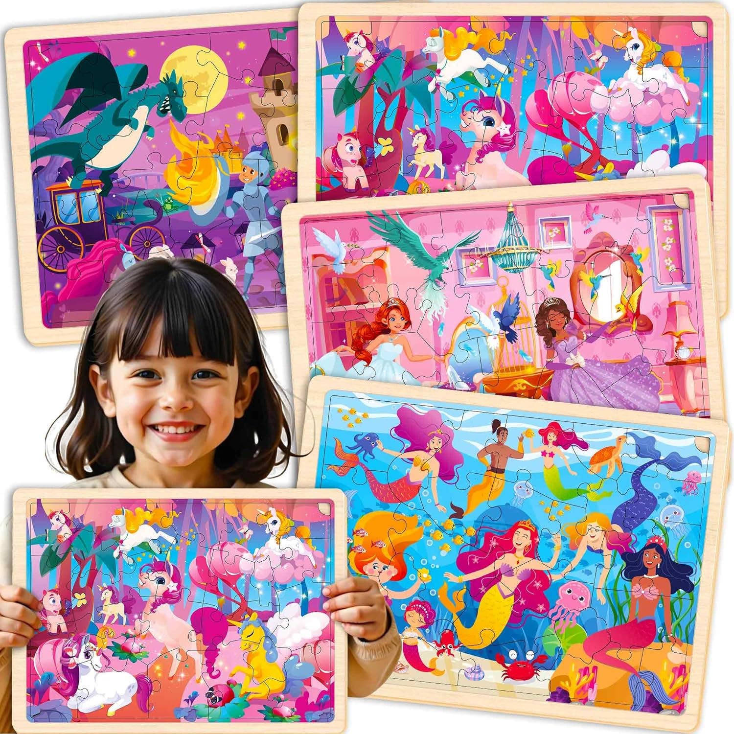 Mermaids, Princesses, Unicorns