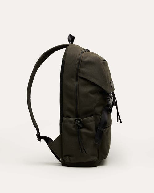 Want Les Essentiels De La Vie Want Les Essentiels Bishop Organic Cotton Canvas Backpack In Green