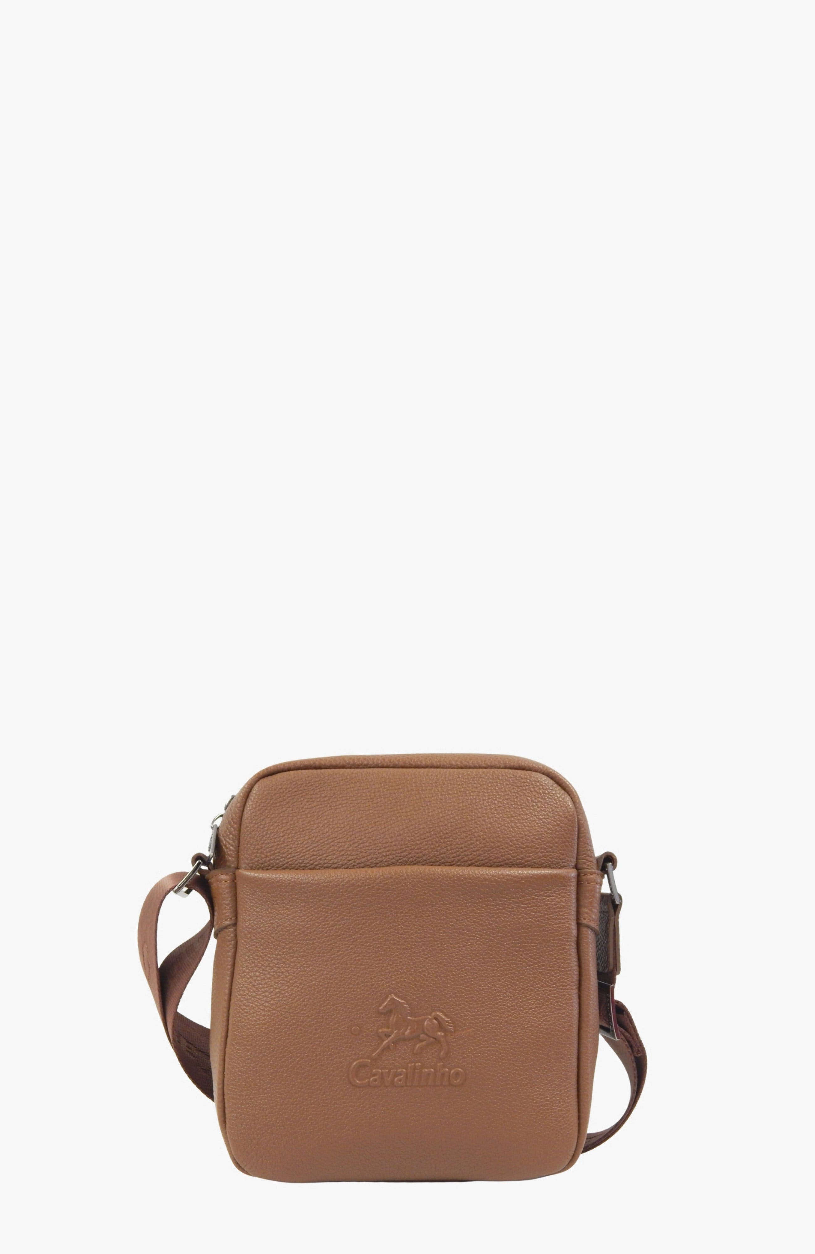 Gentleman 60 Leather Traveler, Main, color, Camel Brown
