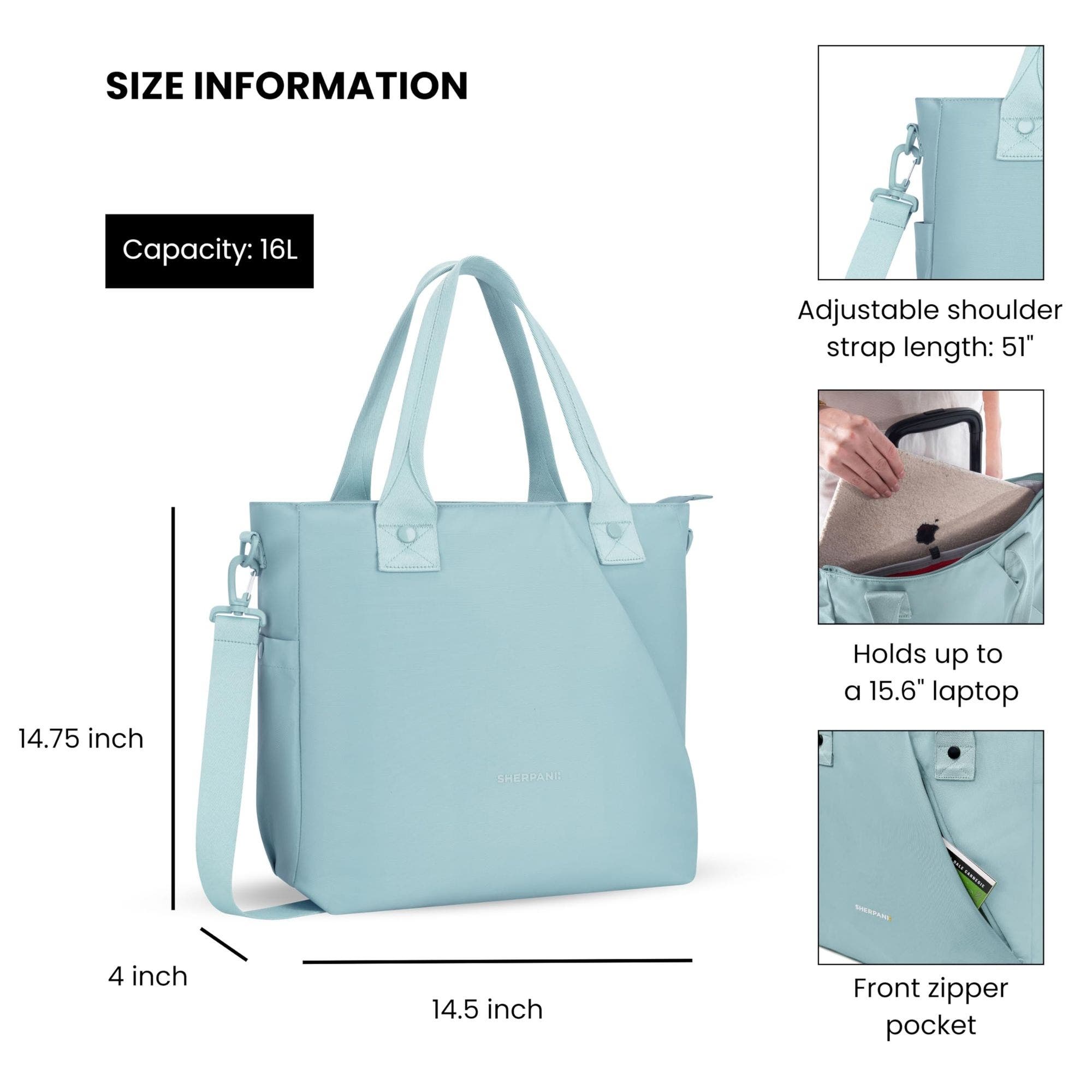 Jetsetter Tote Bag, Alternate, color, Surf