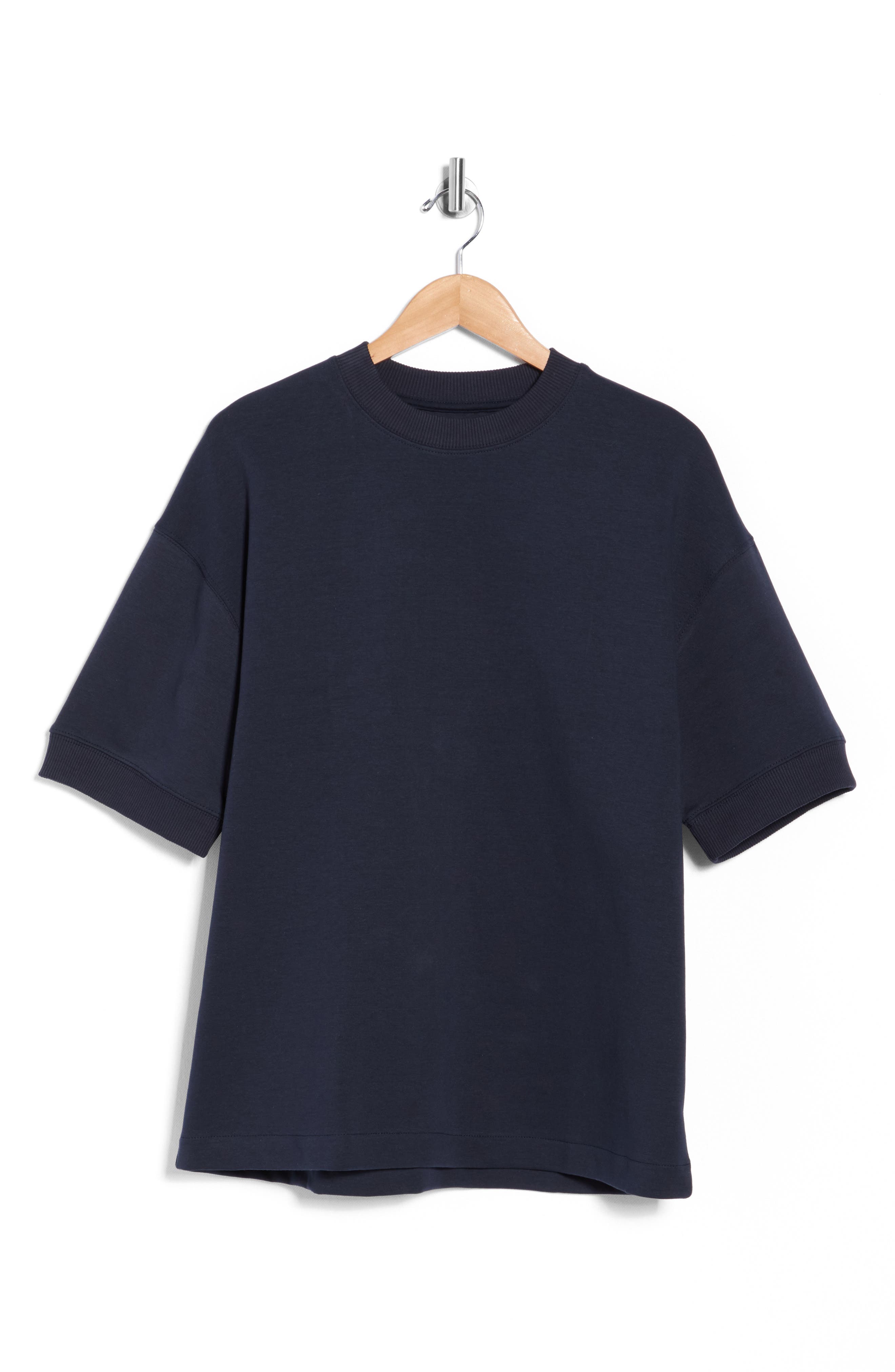 DENIM AND FLOWER Crewneck Cotton Blend T-shirt