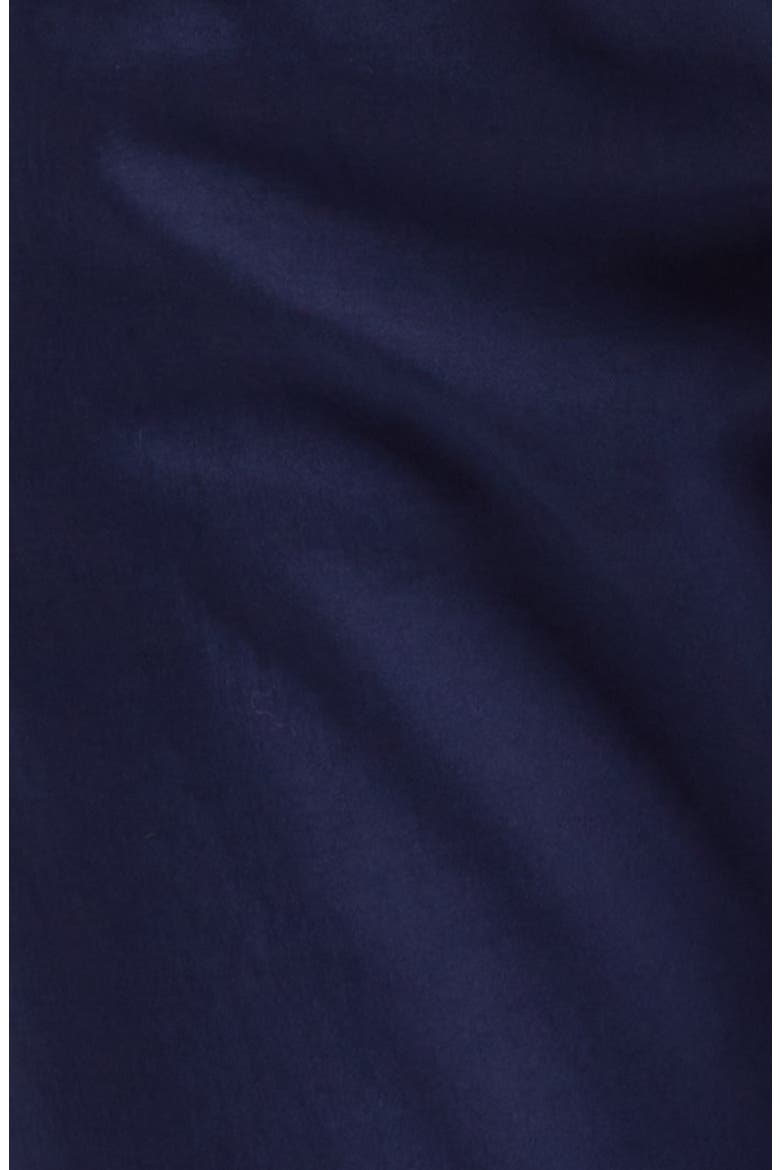 Five-Pocket Stretch Cotton & Cashmere Pants, Alternate, color, BLUE