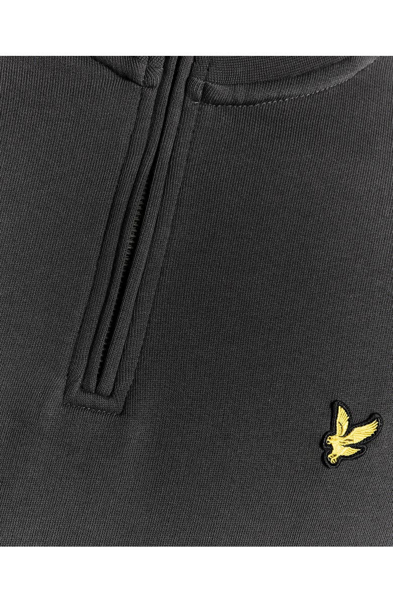 Lyle & Scott Loopback Quarter Zip Sweat, Alternate, color, Gunmetal