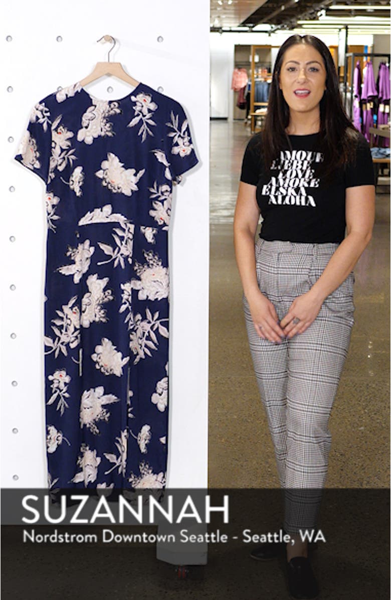 Print Midi Dress, sales video thumbnail