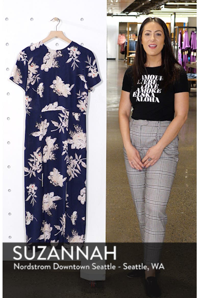 Print Midi Dress video