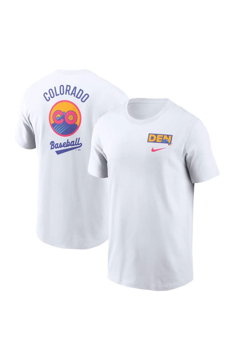 Nike Men's Nike White Colorado Rockies 2025 City Connect Graphic T-Shirt, Main, color, White