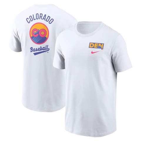 Men's Nike  White Colorado Rockies 2025 City Connect Graphic T-Shirt