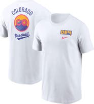 Nike Men's Nike  White Colorado Rockies 2025 City Connect Graphic T-Shirt
