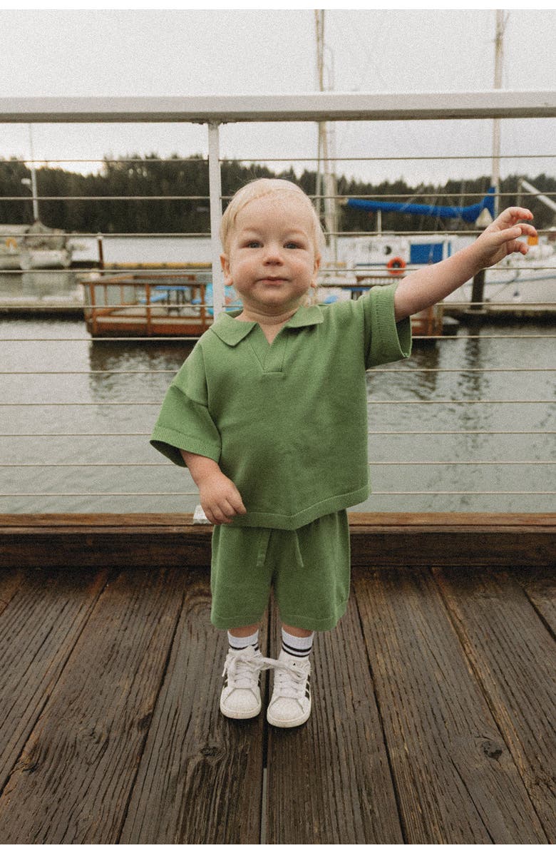 Winnie + Crew Paxton Set, Alternate, color, Aspen Green