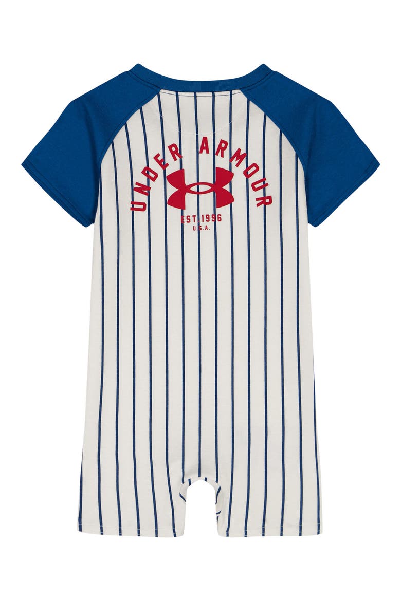 Baseball Romper, Alternate, color, VARSITY BLUE