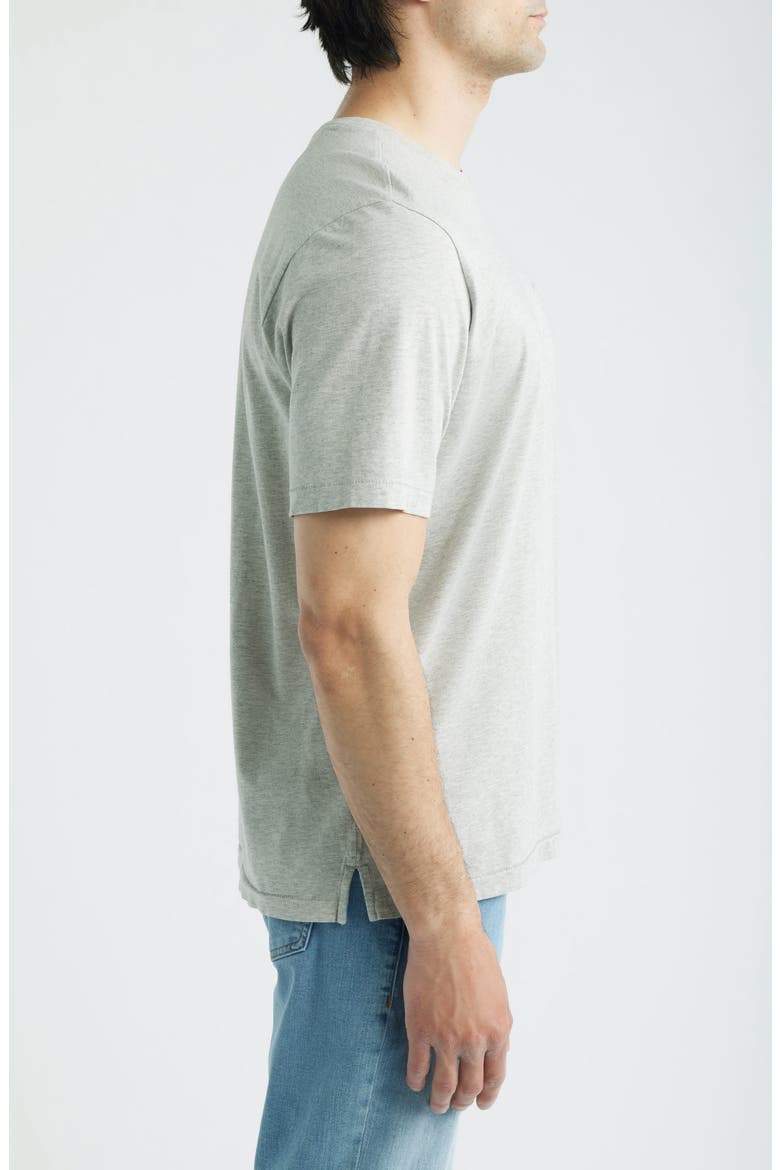 Bali Skyline Americana Pima Cotton T-Shirt, Alternate, color, GREY HEATHER