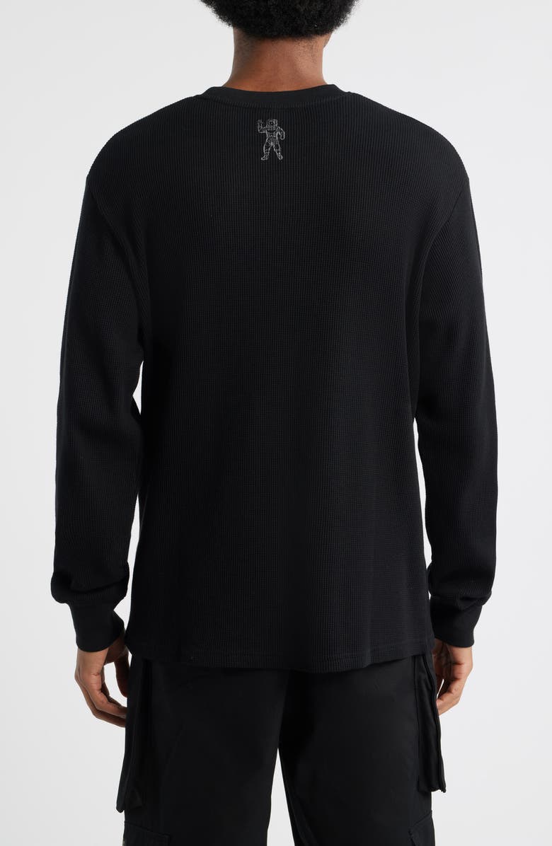 Billionaire Boys Club Thermal Knit Sweatshirt, Alternate, color, Black