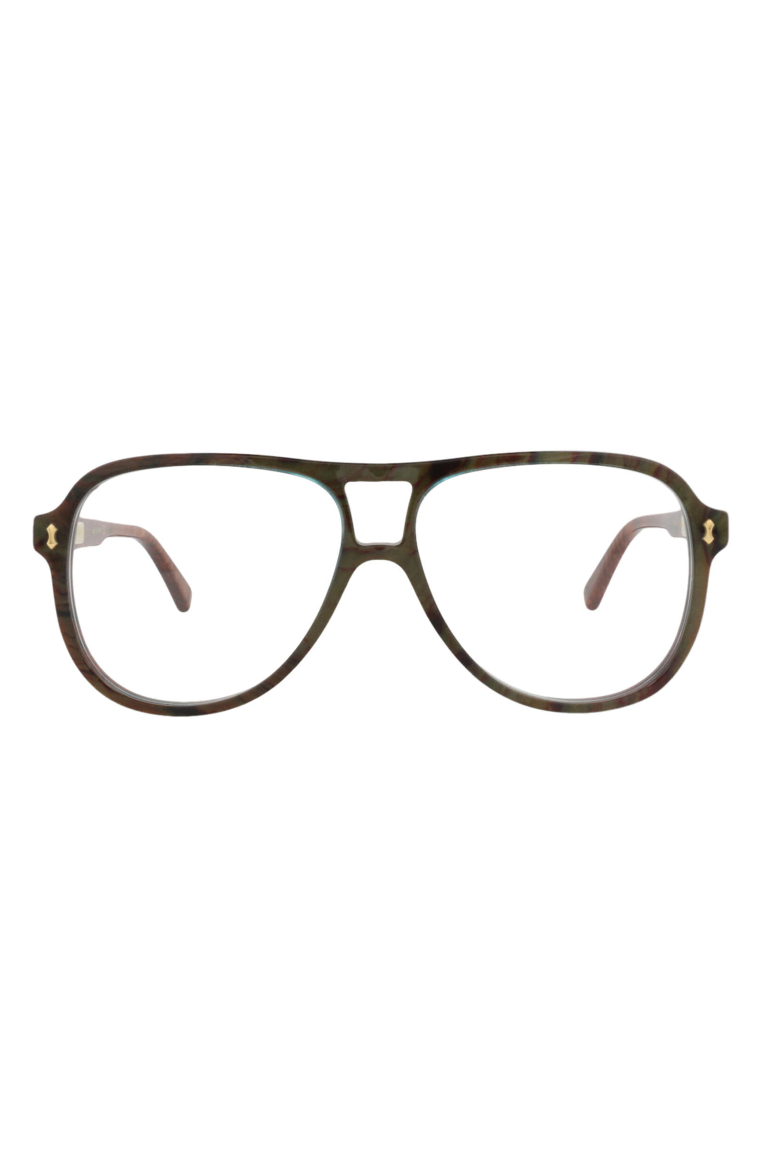 Novelty 57mm Aviator Optical Glasses