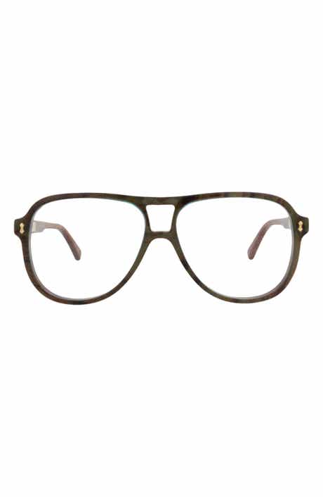 Novelty 57mm Aviator Optical Glasses
