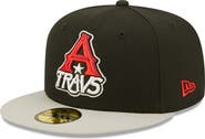 New Era Men's New Era Black Arkansas Travelers Authentic Collection Road 59FIFTY Fitted Hat