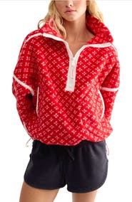 Free People FP Movement Mountain High Quarter Zip Top