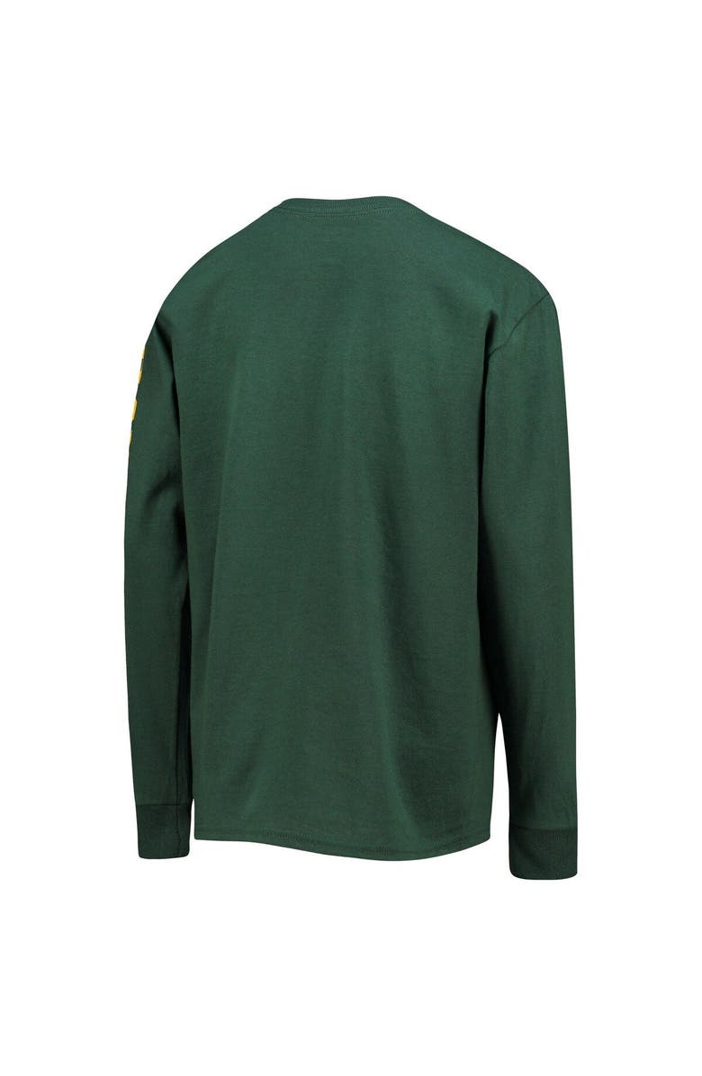 Champion Youth Champion Green Baylor Bears Basketball Long Sleeve T-Shirt, Alternate, color, 