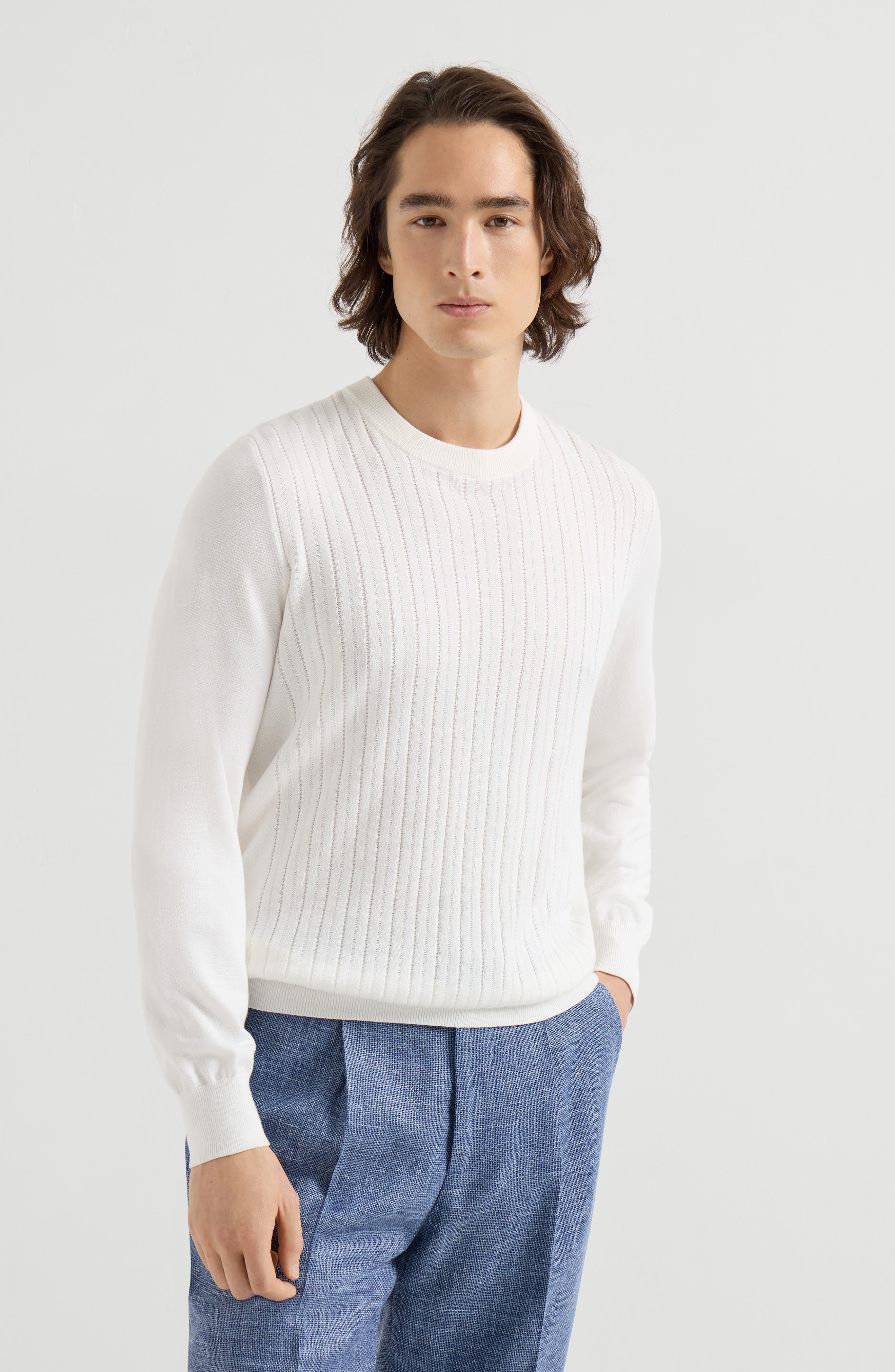 Cotton sweater